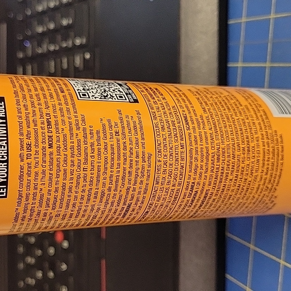 Tigi Bed Head Colour Goddess Conditioner 400ml New - Picture 3 of 3